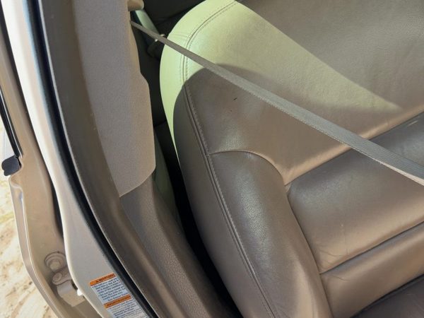 2001 Lincoln LS Passenger Right Front Seat Belt Retractor Shoulder Tan 4H OEM — photo 4