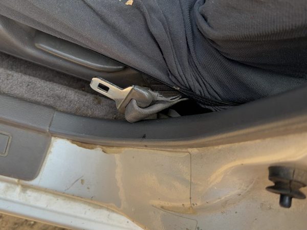 1990-1994 Subaru Legacy Driver Left Lap Belt Retractor Oem Gray — photo 1
