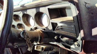 81-91 Gmc Sierra C3500 Trim Bezel Around Speedometer Oem Dash Surround Panel