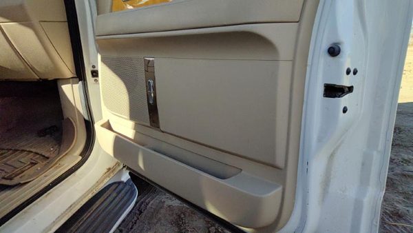 07-10 Lincoln Navigator Passenger Right Front Door Trim Panel With Switches Tan — photo 7