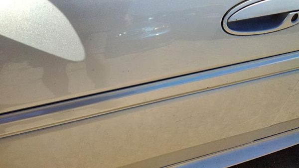 04-08 Grand Prix Driver Left Front Moulding From Door Oem Trim Strip Silver 12U — photo 4