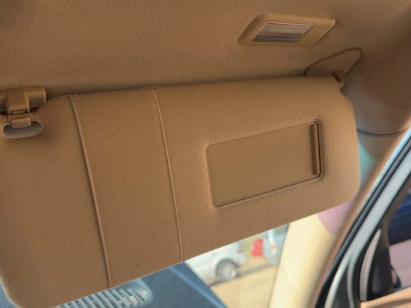 2000-2006 Bmw X5 Passenger Right Sun Visor Oem Illuminated Cloth E53 Beige Lchc — photo 5
