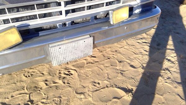 1978-1991 Chevy G20 Van Chrome Front Bumper With Brackets Oem 00464364 — photo 6