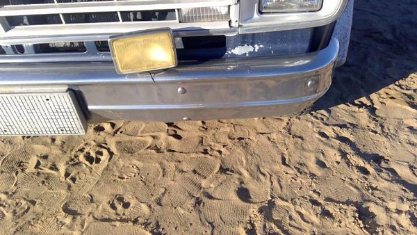 1978-1991 Chevy G20 Van Chrome Front Bumper With Brackets Oem 00464364 — photo 8