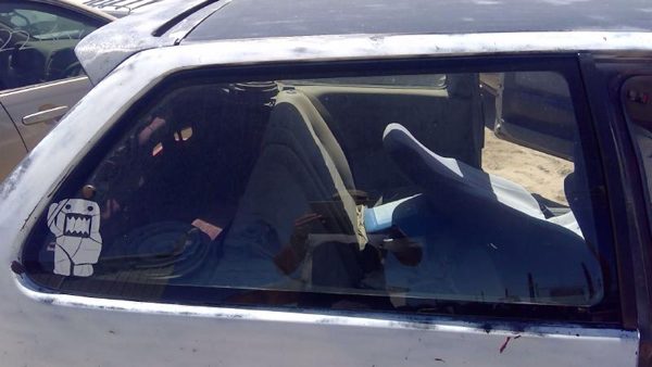 88-91 Civic Crx Hatchback Passenger Right Rear Quarter Glass Back Side Window — photo 3