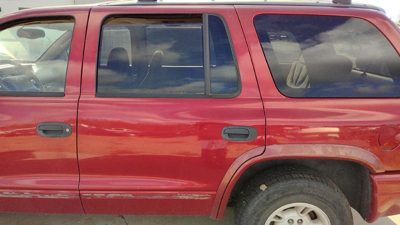 2000 Dodge Durango Rear Door LH Red