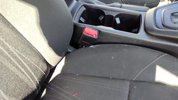 15-18 Ford Focus Passenger Right Front Seat Belt Buckle Receiver Oem Black Yw — photo 2