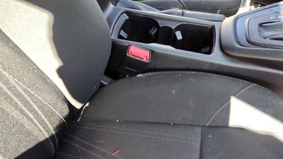 15-18 Ford Focus Passenger Right Front Seat Belt Buckle Receiver Oem Black Yw