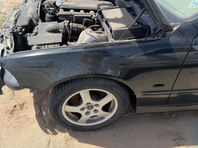 2001-2003 BMW 530i Driver Left Front Fender Black OEM 41358162133