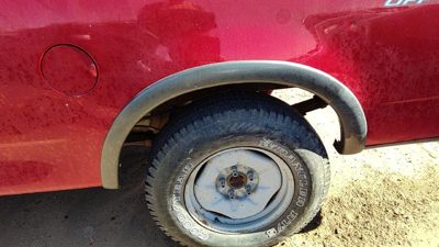 99-03 Ford F150 Driver Left Rear Wheel Flare Moulding Oem