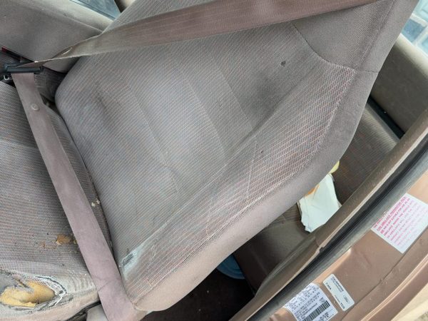 94-97 Ford F250 Driver Left Front Seat Belt Retractor Oem Shoulder Brown Rk — photo 5