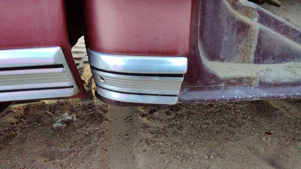 1978-1979 Ford F150 Passenger Right Rear Moulding On Lower Cab Panel Oem — photo 3