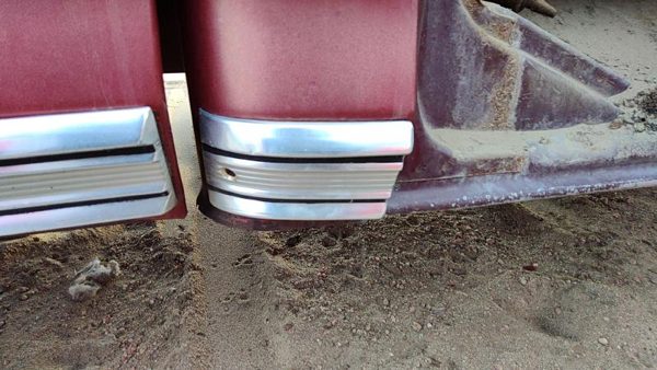 1978-1979 Ford F150 Passenger Right Rear Moulding On Lower Cab Panel Oem — photo 1