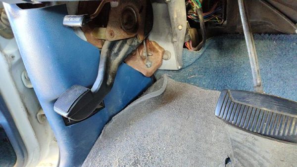 1992-1996 Ford F150 Parking Brake Pedal Assembly Oem Complete Emergency Unit — photo 2