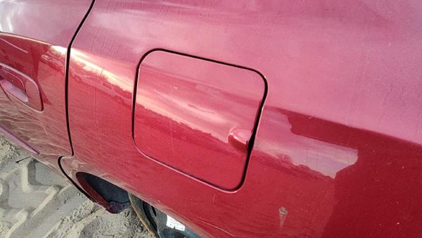 2009-2010 Dodge Charger Fuel Tank Door With Hinge Gas Lid Filler Prh Inferno Red — photo 1