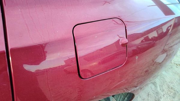 2009-2010 Dodge Charger Fuel Tank Door With Hinge Gas Lid Filler Prh Inferno Red — photo 3