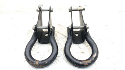 2016 Dodge Ram 4500 Pair Of Oem Tow Hooks Factory Bumper Hook Set Hardware Bolts