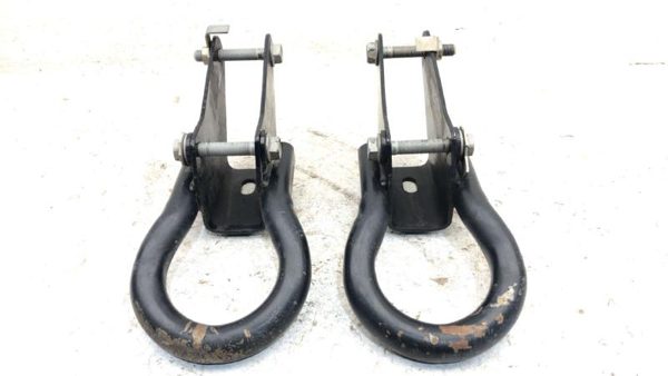 2016 Dodge Ram 4500 Pair Of Oem Tow Hooks Factory Bumper Hook Set Hardware Bolts — photo 1