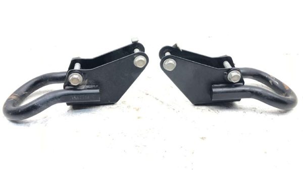 2016 Dodge Ram 4500 Pair Of Oem Tow Hooks Factory Bumper Hook Set Hardware Bolts — photo 7