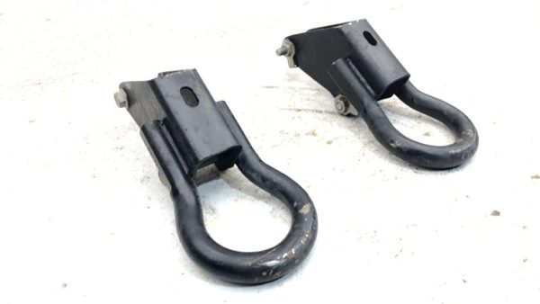 2016 Dodge Ram 4500 Pair Of Oem Tow Hooks Factory Bumper Hook Set Hardware Bolts — photo 9