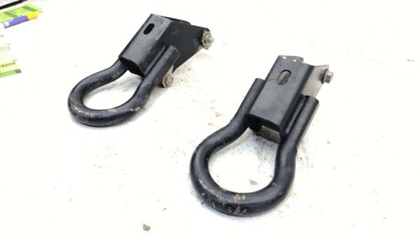 2016 Dodge Ram 4500 Pair Of Oem Tow Hooks Factory Bumper Hook Set Hardware Bolts — photo 10