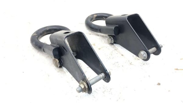 2016 Dodge Ram 4500 Pair Of Oem Tow Hooks Factory Bumper Hook Set Hardware Bolts — photo 11