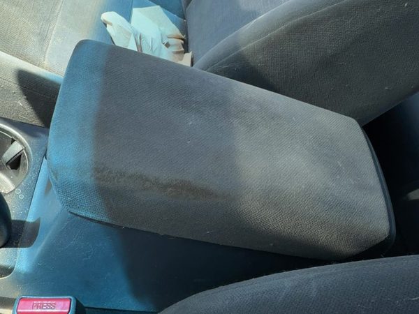 03-07 Accord Center Console Lid Only Oem Arm Rest Fold Down Cloth Armrest Gray — photo 1
