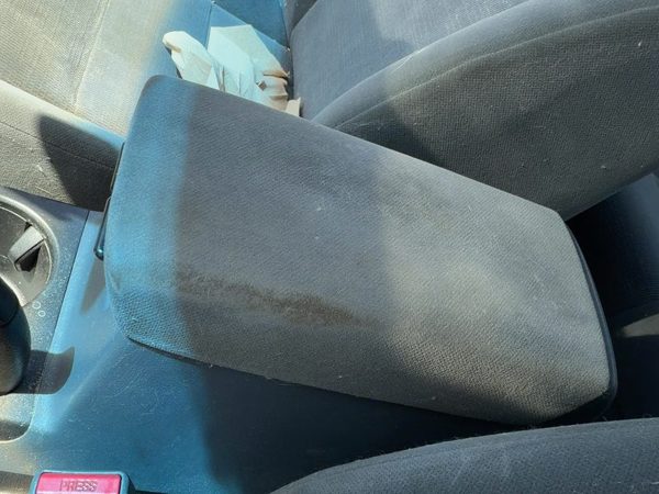 03-07 Accord Center Console Lid Only Oem Arm Rest Fold Down Cloth Armrest Gray — photo 2