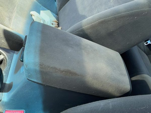 03-07 Accord Center Console Lid Only Oem Arm Rest Fold Down Cloth Armrest Gray — photo 3