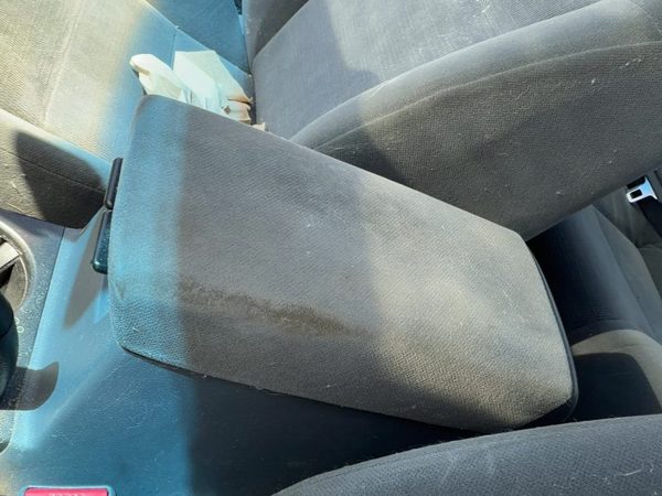 03-07 Accord Center Console Lid Only Oem Arm Rest Fold Down Cloth Armrest Gray — photo 4