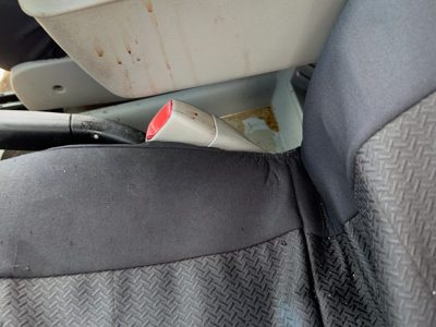 05-06 Equinox Driver Left Front Seat Belt Buckle Receiver Oem Light Gray 14B
