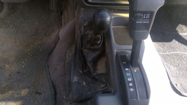 1994 Pathfinder Complete 4x4 Shifter Lever Assembly with Linkage 4wd Shift Gray — photo 4