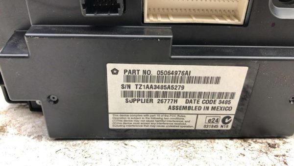 2013-2020 Dodge Journey Stereo Screen Dash Display Oem 05064976Ai — photo 6