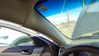 06-16 Chevy Impala Driver Left A Pillar Trim Windshield Post Panel Neutral 52C