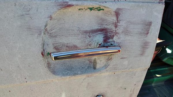 1971 Chevy Van G20 Passenger Right Rear Outside Door Handle Oem — photo 4