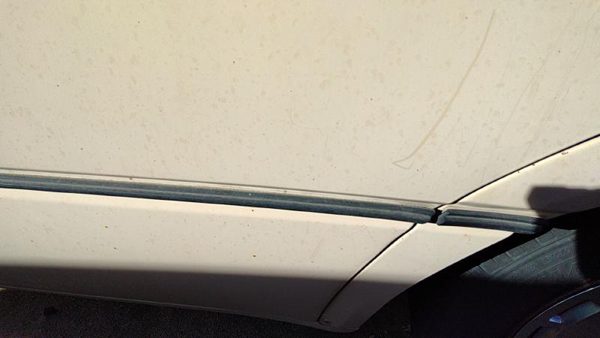 1984-1987 Ford Tempo Driver Left Rear Moulding From Door Oem Back Trim Strip — photo 2