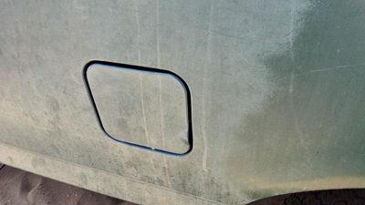 1988 Ford F150 Fuel Tank Door With Hinge Gas Lid OEM Filler Green