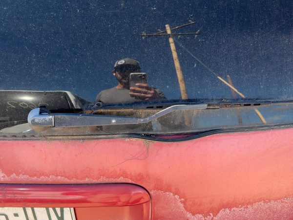 96-00 Town & Country Back Glass Wiper Arm Oem Rear Window Blade Liftgate Hatch — photo 1