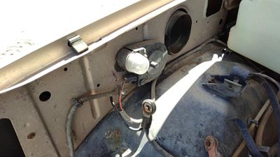 88-94 Gmc Sierra 2500 Underhood Light Assembly Oem Factory Work Light 5.7L