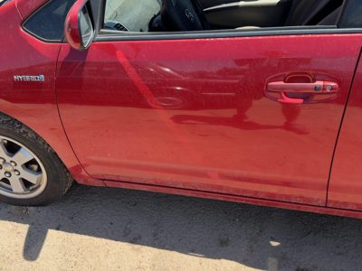 2008 Toyota Prius Front Door LH Barcelona Red 3R3