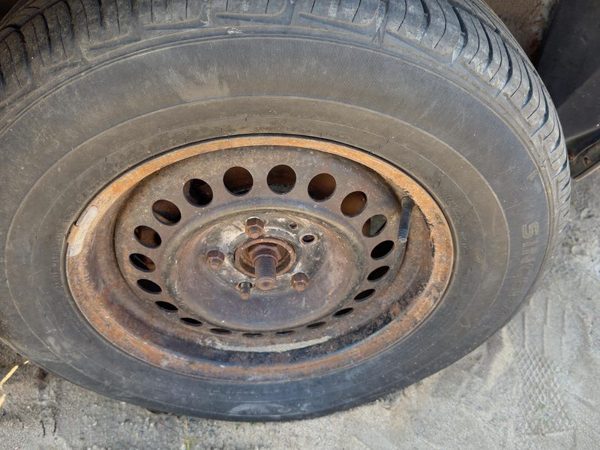 1985-1990 Buick Park Ave 14" Steel Wheel Oem Factory Rim 9591538 — photo 3