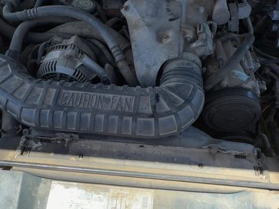 1994 Ford Explorer 2 Dr Radiator Cooling Fan Shroud Oem Plastic Housing