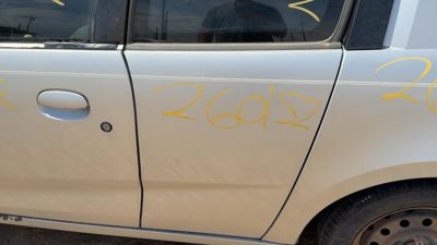 2007 Saturn Ion Rear Door LH Silver 13U