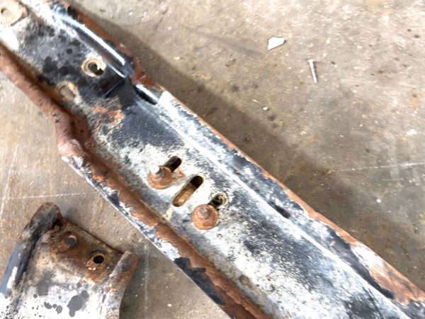 92-97 Ford F250 Transmission Crossmember Set Mount Brackets Oem — photo 10