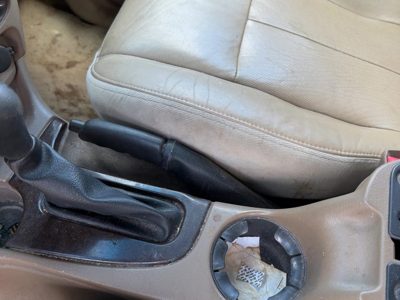 04-07 Buick Rainier Parking Brake Handle Assembly Oem Emergency Ebrake Tan 332