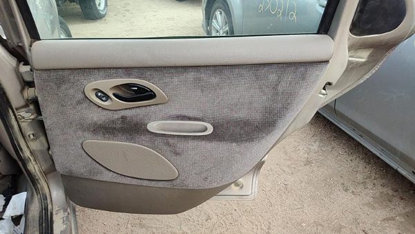 95-97 Contour Passenger Right Rear Door Trim Panel With Switches Back Ul Tan — photo 1
