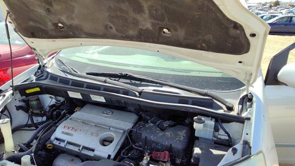04-10 Toyota Sienna Pair Of Hood Hinges Right Left Set Assembly Oem White 071 — photo 2