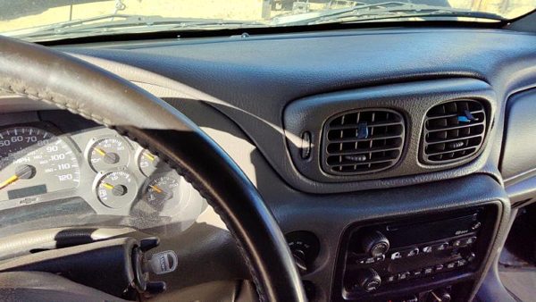 2003 Chevy Trail Blazer Steering Wheel OEM Gray 95D 15768325 — photo 2
