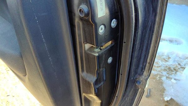 1996-2000 Honda Civic Passenger Right Front Door Latch With Rods/Cables Coupe — photo 3