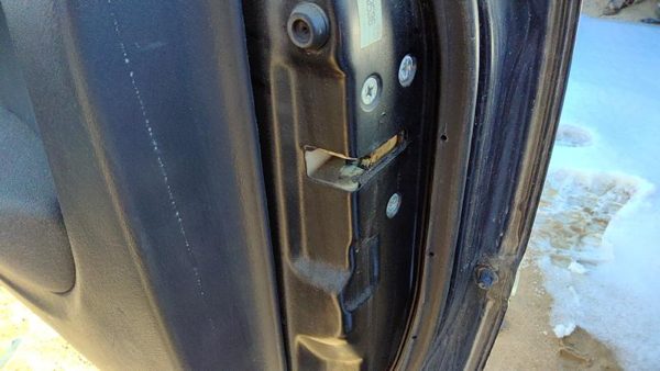 1996-2000 Honda Civic Passenger Right Front Door Latch With Rods/Cables Coupe — photo 2